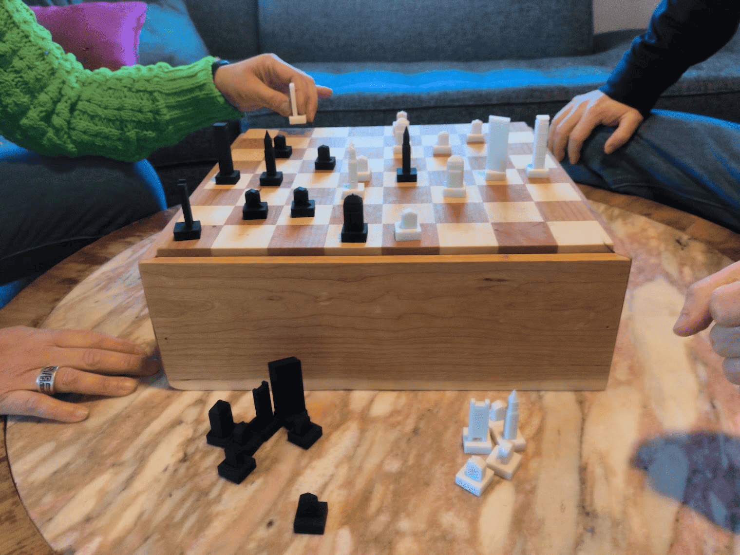 chess boston by roger_3d printed chess set_4